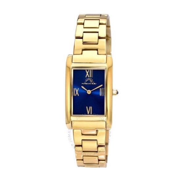 NWT Porsamo Bleu Karla Quartz Blue Dial Ladies Watch - Picture 5 of 12